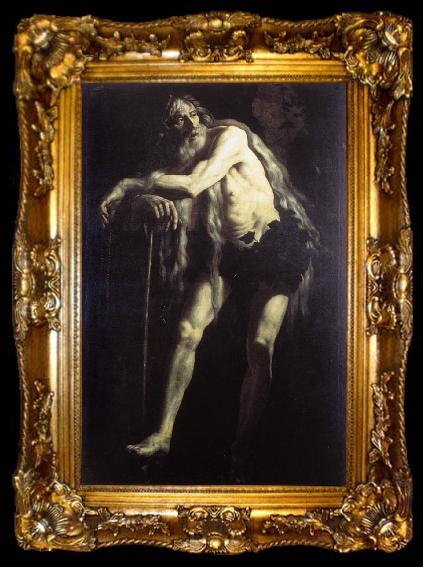 framed  CARACCIOLO, Giovanni Battista St Onophrius fg, ta009-2